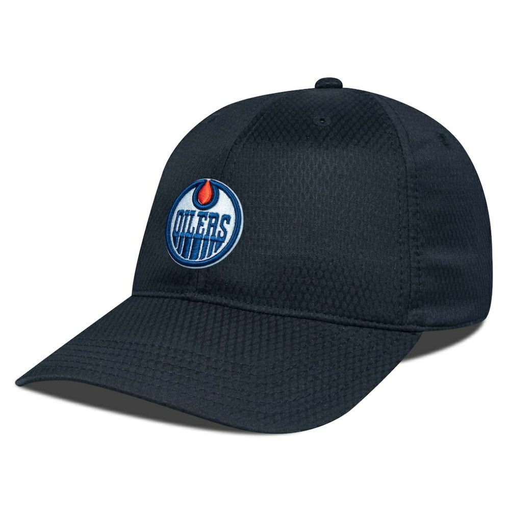 Edmonton Oilers Levelwear Matrix Adjustable Hat Black