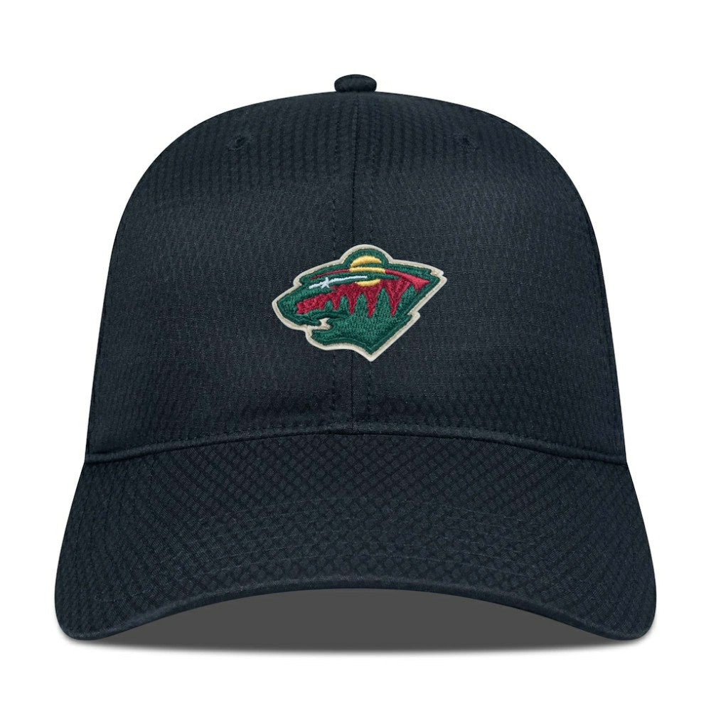 Minnesota Wild Levelwear Matrix Adjustable Hat Black