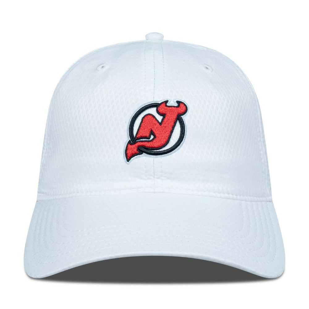 New Jersey Devils Levelwear Matrix Adjustable Hat White