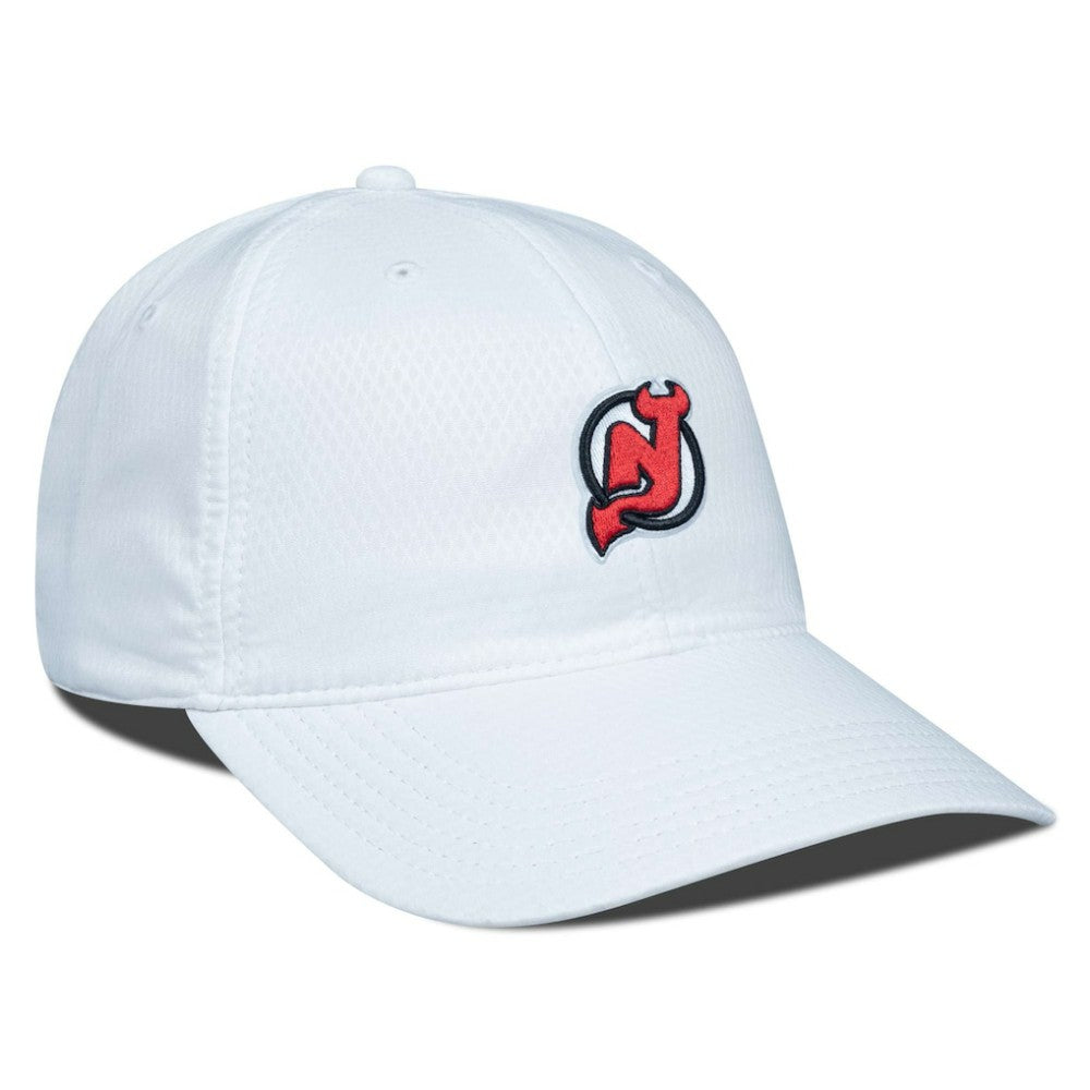 New Jersey Devils Levelwear Matrix Adjustable Hat White
