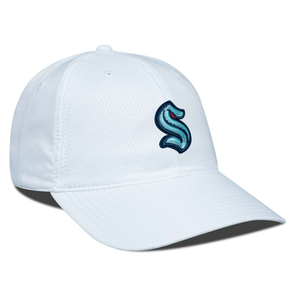 Seattle Kraken Levelwear Matrix Adjustable Hat White
