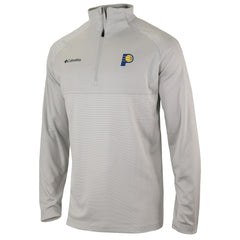 Indiana Pacers Omni-Wick Rockin' It Quarter-Zip Pullover Top - Heather Gray | Columbia discount