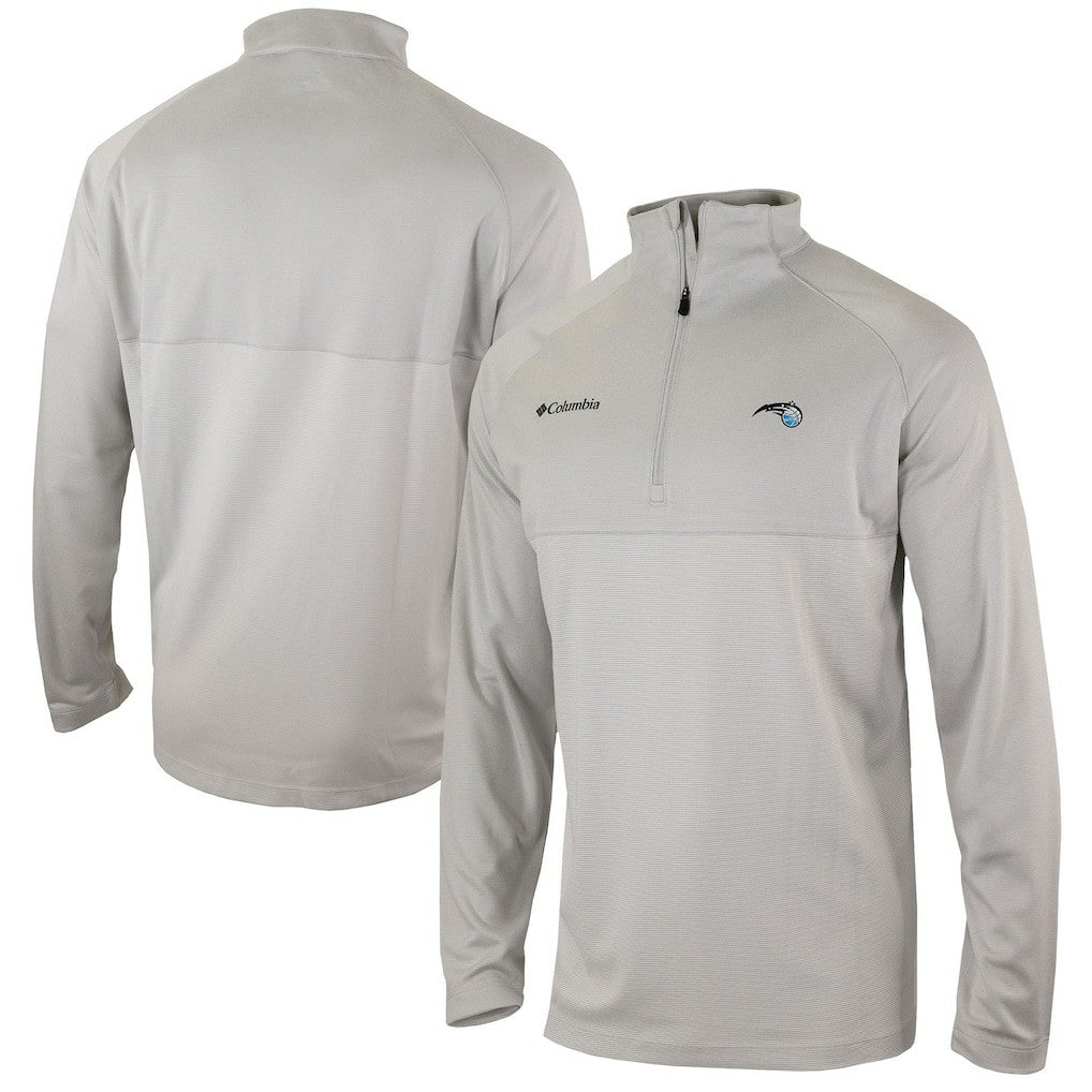 Orlando Magic Omni-Wick Rockin' It Quarter-Zip Pullover Top - Heather Gray | Columbia cheap