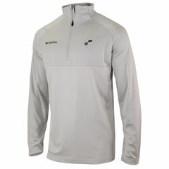Utah Jazz Omni-Wick Rockin' It Quarter-Zip Pullover Top - Heather Gray | Columbia cheap