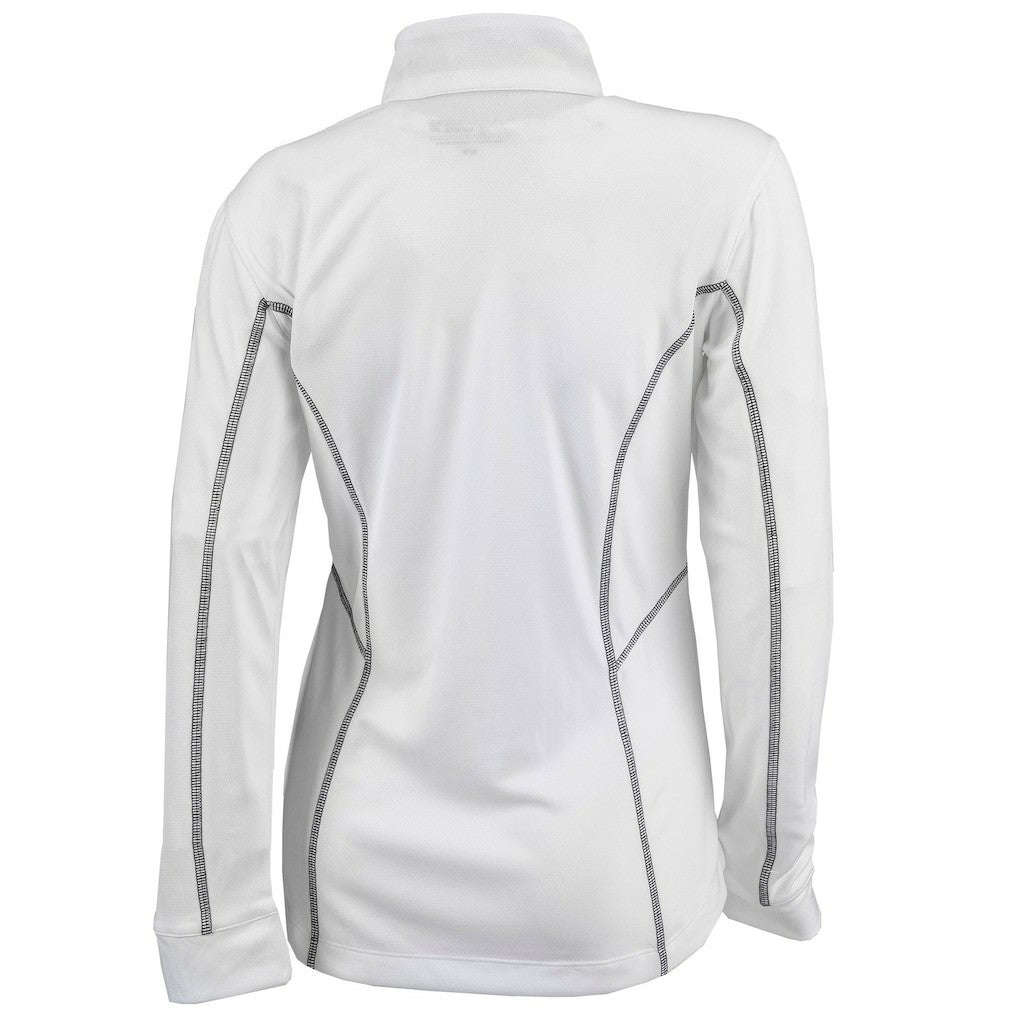 Cleveland Cavaliers Women's Omni-Wick Shotgun Quarter-Zip Pullover Top sale - White | Columbia sale
