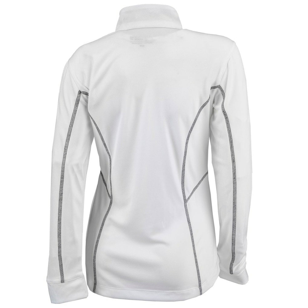 Cleveland Cavaliers Women's Omni-Wick Shotgun Quarter-Zip Pullover Top sale - White | Columbia sale