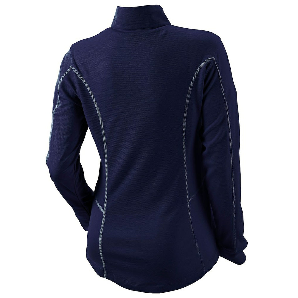 Indiana Pacers Women's Omni-Wick Shotgun Quarter-Zip Pullover Top - Navy | Columbia discount