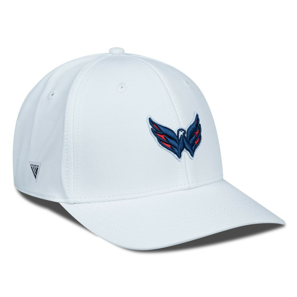 Washington Capitals Levelwear Rise Flex Hat White