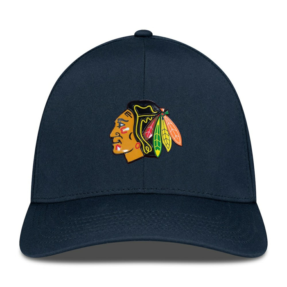 Chicago Blackhawks Levelwear Zeta Flex Hat Black