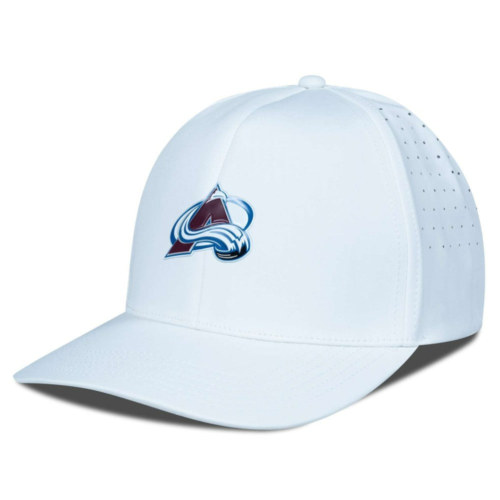Colorado Avalanche Levelwear Zeta Flex Hat White