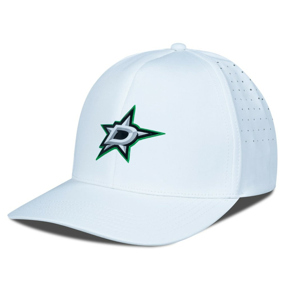 Dallas Stars Levelwear Zeta Flex Hat White