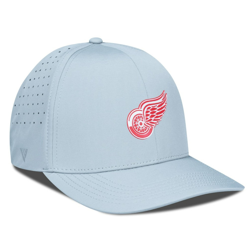 Detroit Red Wings Levelwear Zeta Flex Hat Gray
