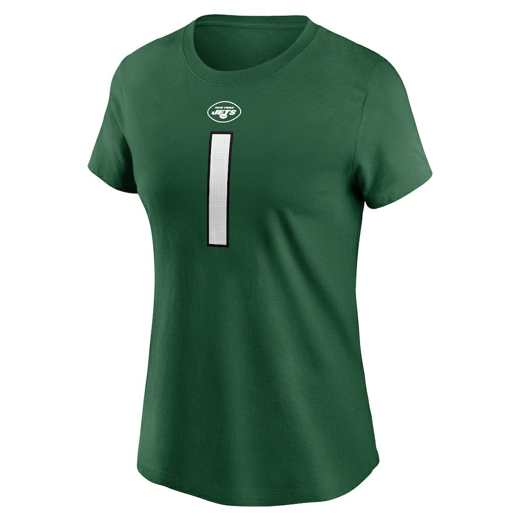 Sauce Gardner New York Jets Women's Player Name & Number T-Shirt - Green | Nike outlet