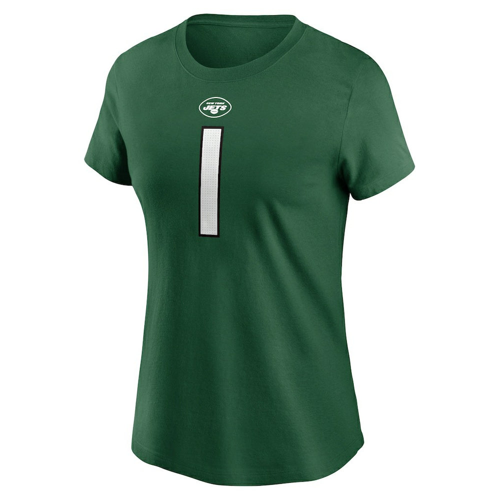 Sauce Gardner New York Jets Women's Player Name & Number T-Shirt - Green | Nike outlet
