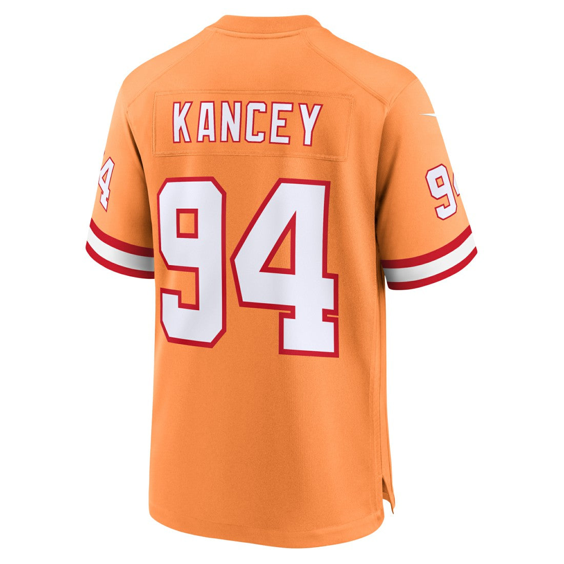 Calijah Kancey Tampa Bay Buccaneers Alternate Game Jersey - Orange | Nike for sale
