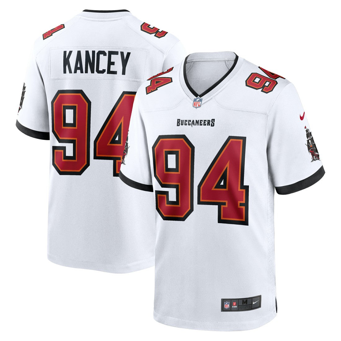 Calijah Kancey Tampa Bay Buccaneers Game Jersey - White | Nike sale