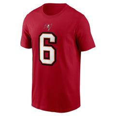 Baker Mayfield Tampa Bay Buccaneers Player Name & Number T-Shirt - Red | Nike discount