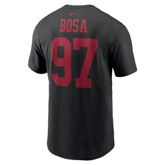 Nick Bosa San Francisco 49ers Player Name & Number T-Shirt - Black | Nike discount