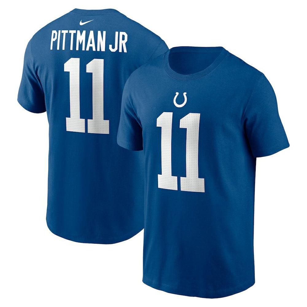 Michael Pittman Jr. Indianapolis Colts Player Name & Number T-Shirt - Royal | Nike sale