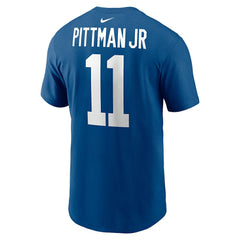 Michael Pittman Jr. Indianapolis Colts Player Name & Number T-Shirt - Royal | Nike sale