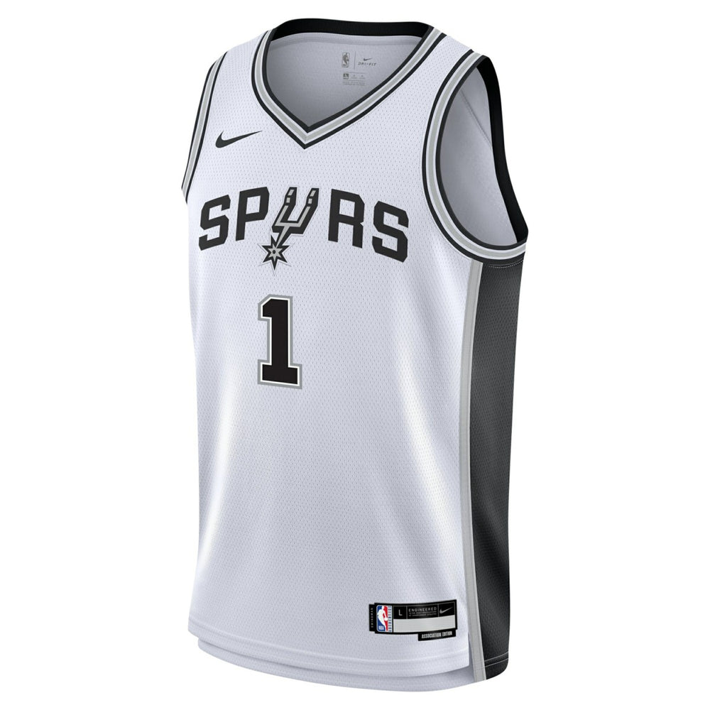 Victor Wembanyama San Antonio Spurs Youth Swingman Jersey - Association Edition - White | Nike shop