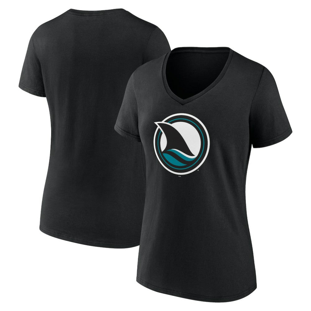San Jose Sharks Fanatics Women's Alternate Graphic T-Shirt Black