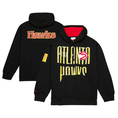 Atlanta Hawks Hardwood Classics OG 2.0 Pullover Hoodie - Black | Mitchell & Ness cheap