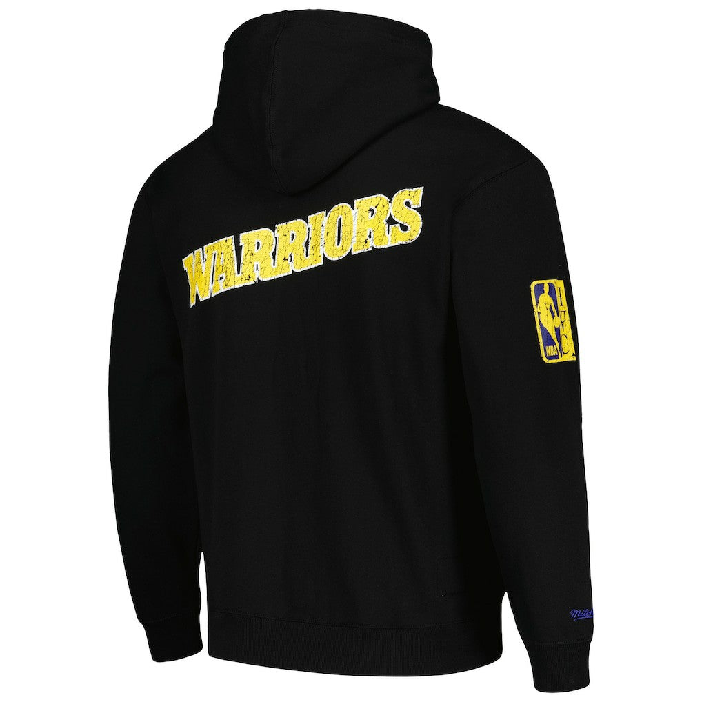 Golden State Warriors Hardwood Classics OG 2.0 Pullover Hoodie sale - Black | Mitchell & Ness discount