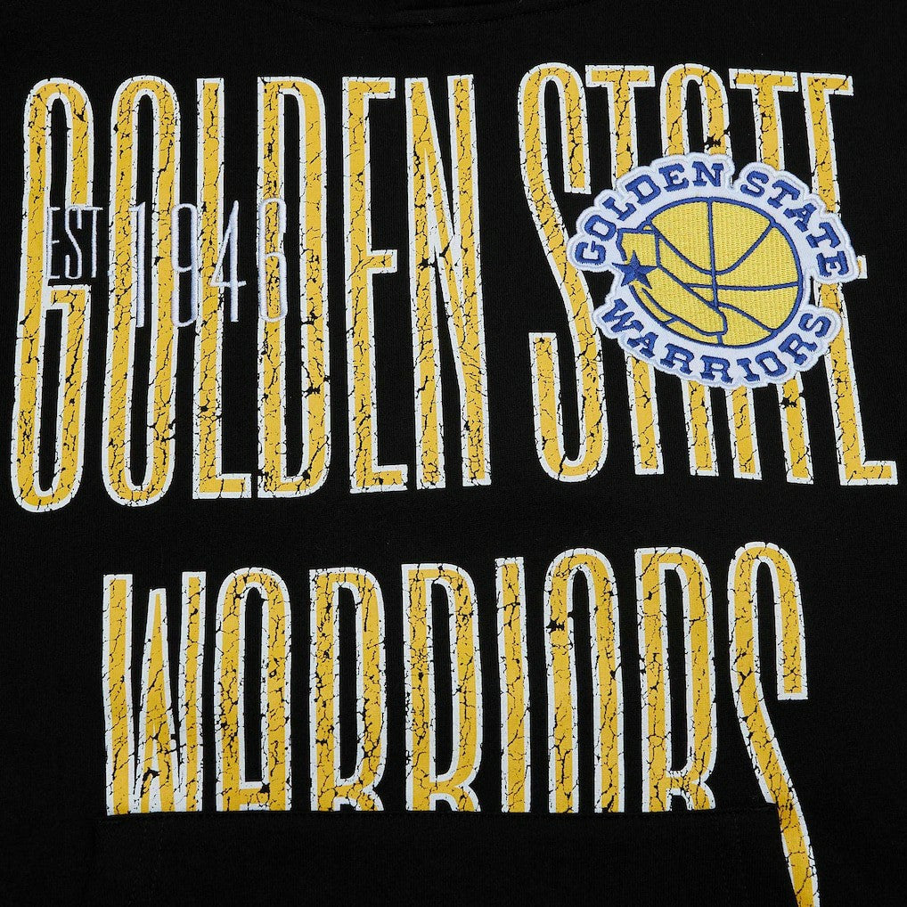 Golden State Warriors Hardwood Classics OG 2.0 Pullover Hoodie sale - Black | Mitchell & Ness discount