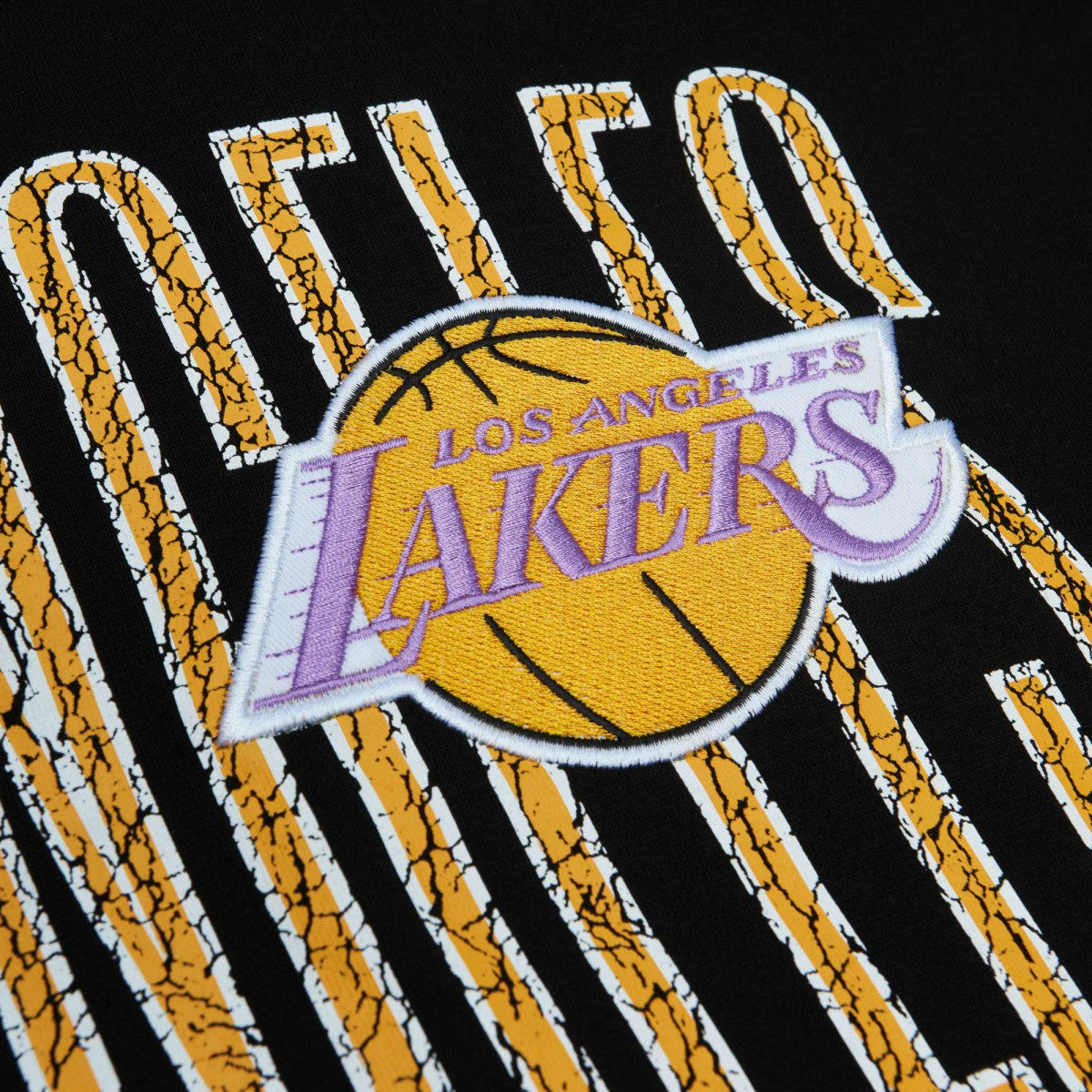 Los Angeles Lakers Hardwood Classics OG 2.0 Pullover Hoodie - Black | Mitchell & Ness cheap