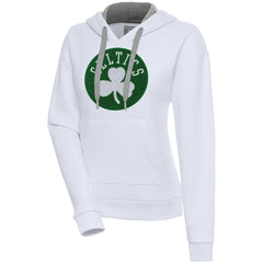 Boston Celtics Antigua Women's Victory Pullover Hoodie - White on sale