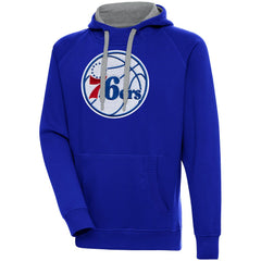 Philadelphia 76ers Antigua Victory Pullover Hoodie - Royal outlet