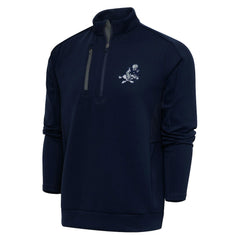 Dallas Cowboys Adult Throwback Logo Generation Quarter-Zip Pullover Top - Navy sale