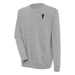 Atlanta Falcons Adult Throwback Logo Victory Pullover Sweatshirt - Heather Gray discount