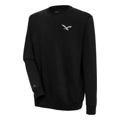 Philadelphia Eagles Adult Throwback Logo Victory Pullover Sweatshirt - Black online