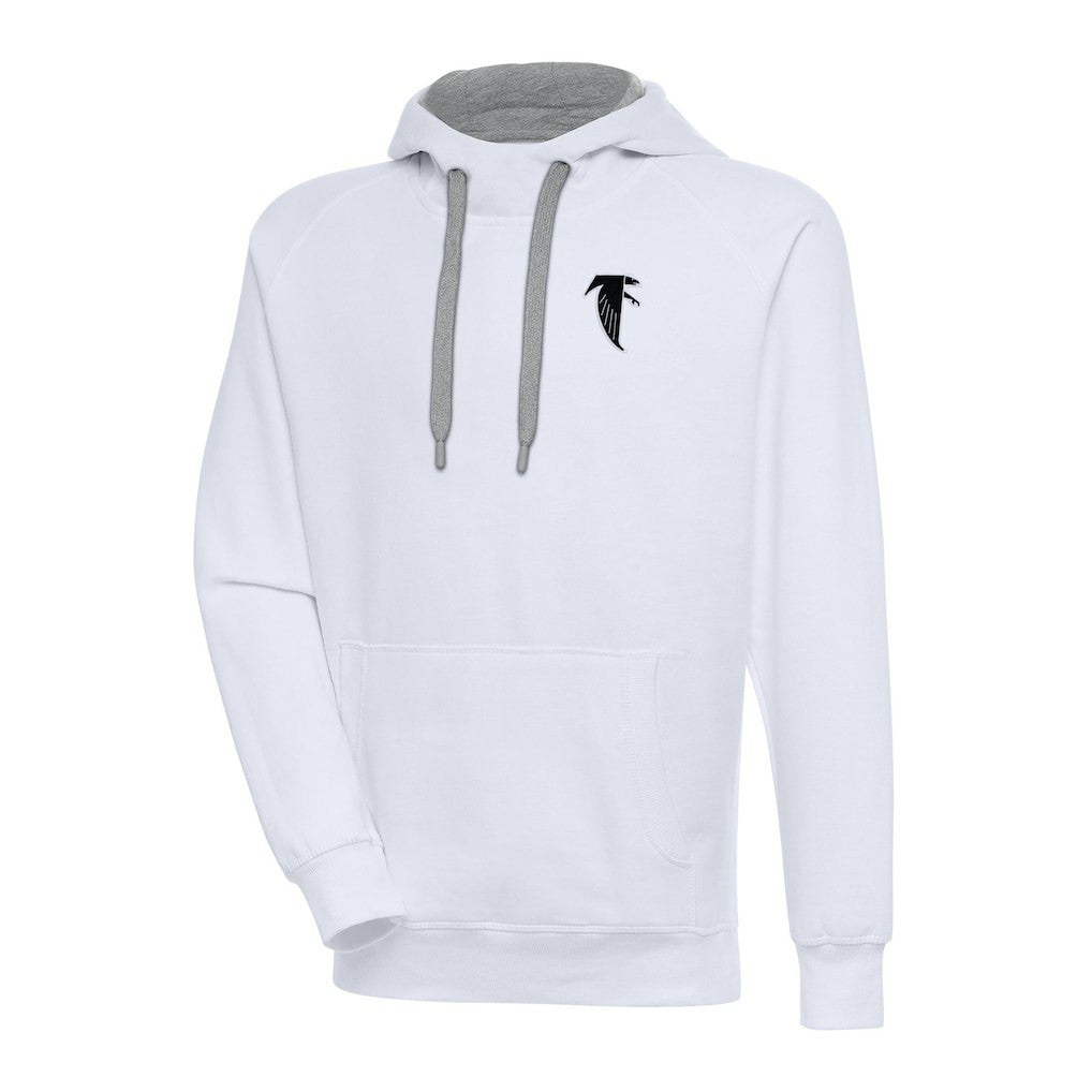 Atlanta Falcons Adult Throwback Logo Victory Pullover Hoodie - White for sale