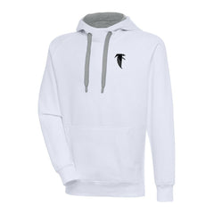 Atlanta Falcons Adult Throwback Logo Victory Pullover Hoodie - White for sale