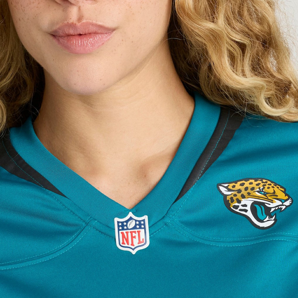 Nathan Rourke Jacksonville Jaguars Women's Team Game Jersey - Teal | Nike online