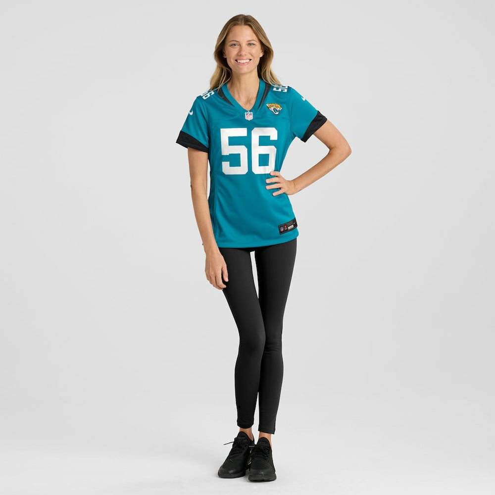 Yasir Abdullah Jacksonville Jaguars Women's Team Game Jersey - Teal | Nike discount