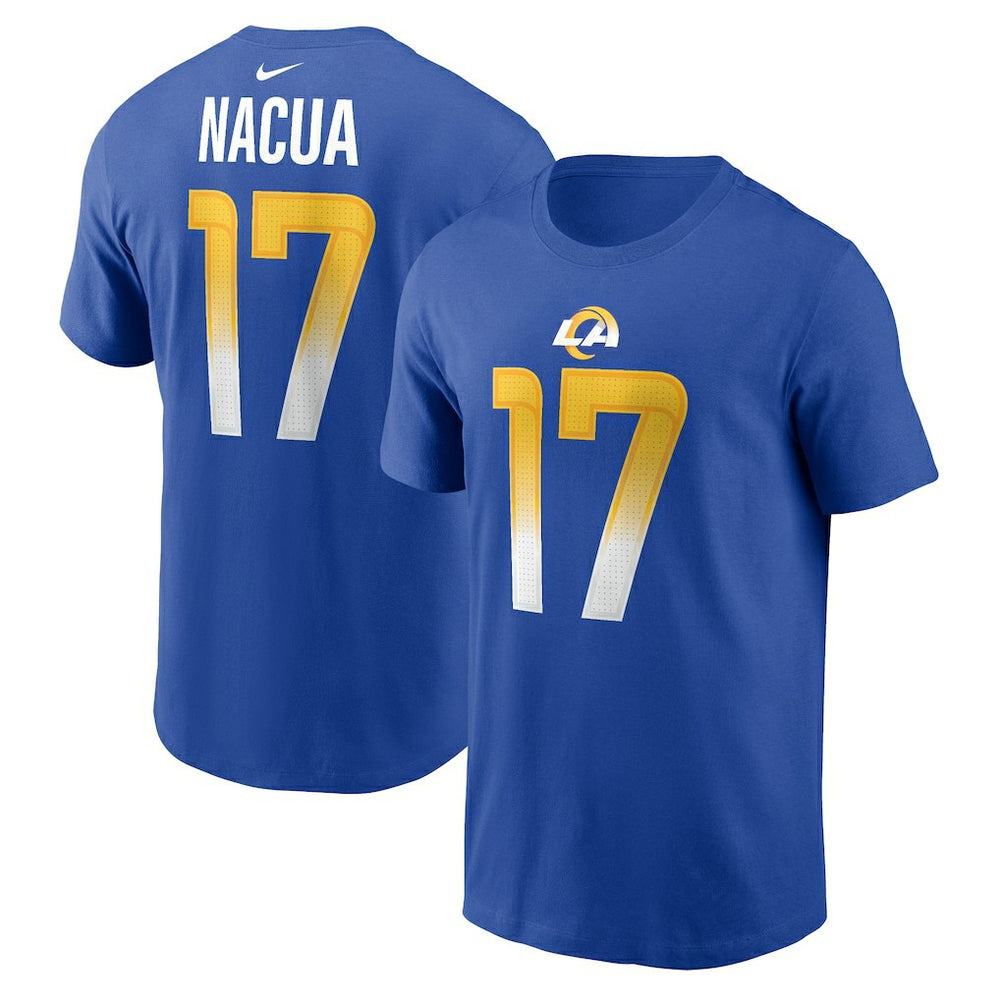 Puka Nacua Los Angeles Rams Player Name & Number T-Shirt - Royal | Nike sale