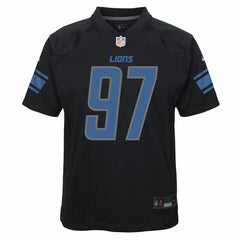 Aidan Hutchinson Detroit Lions Youth Game Jersey - Black | Nike discount