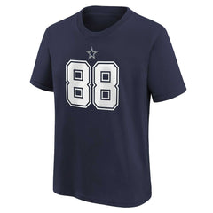 CeeDee Lamb Dallas Cowboys Preschool Player Name & Number T-Shirt - Navy | Nike on sale