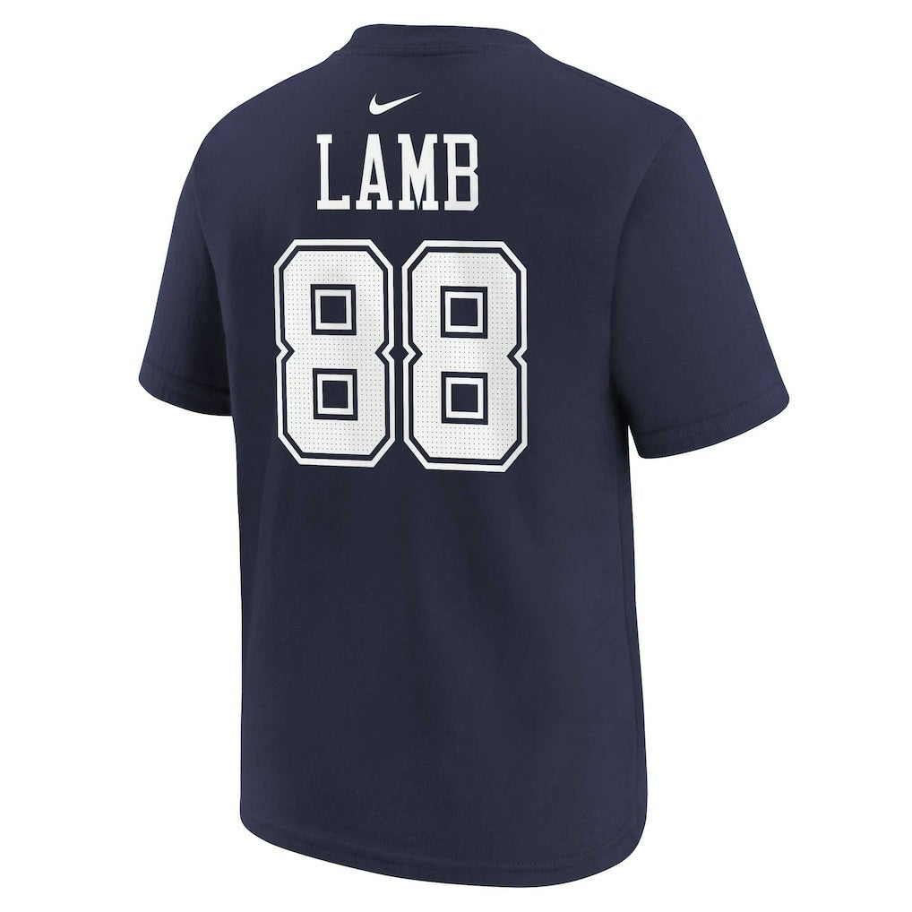 CeeDee Lamb Dallas Cowboys Preschool Player Name & Number T-Shirt - Navy | Nike on sale