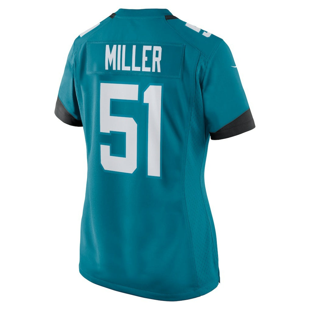 Ventrell Miller Jacksonville Jaguars Women's Game Jersey - Teal | Nike on sale
