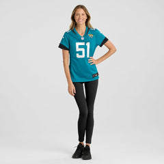 Ventrell Miller Jacksonville Jaguars Women's Game Jersey - Teal | Nike on sale