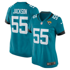 Dequan Jackson Jacksonville Jaguars Women's Game Jersey - Teal | Nike cheap