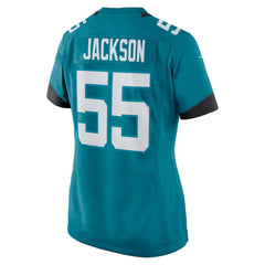 Dequan Jackson Jacksonville Jaguars Women's Game Jersey - Teal | Nike cheap