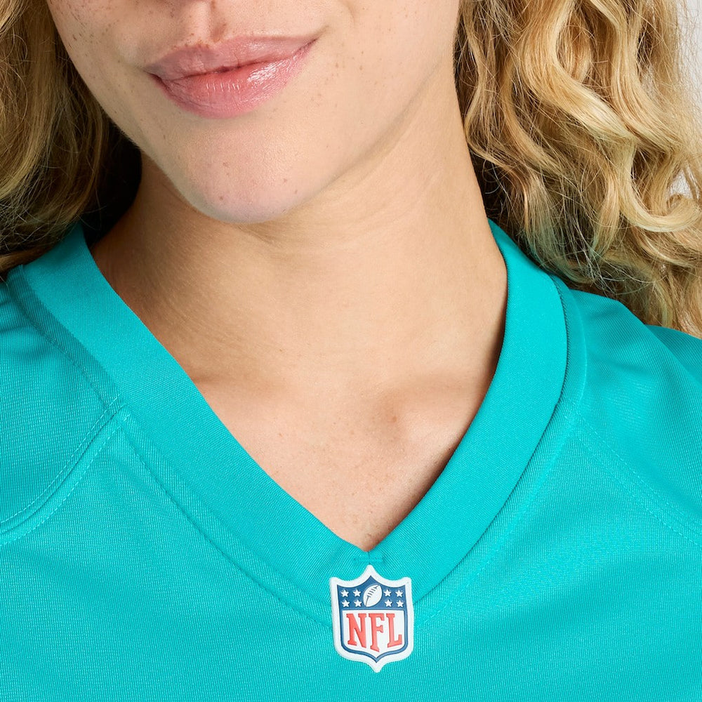 Devon Achane Miami Dolphins Women's Player Game Jersey - Aqua | Nike sale