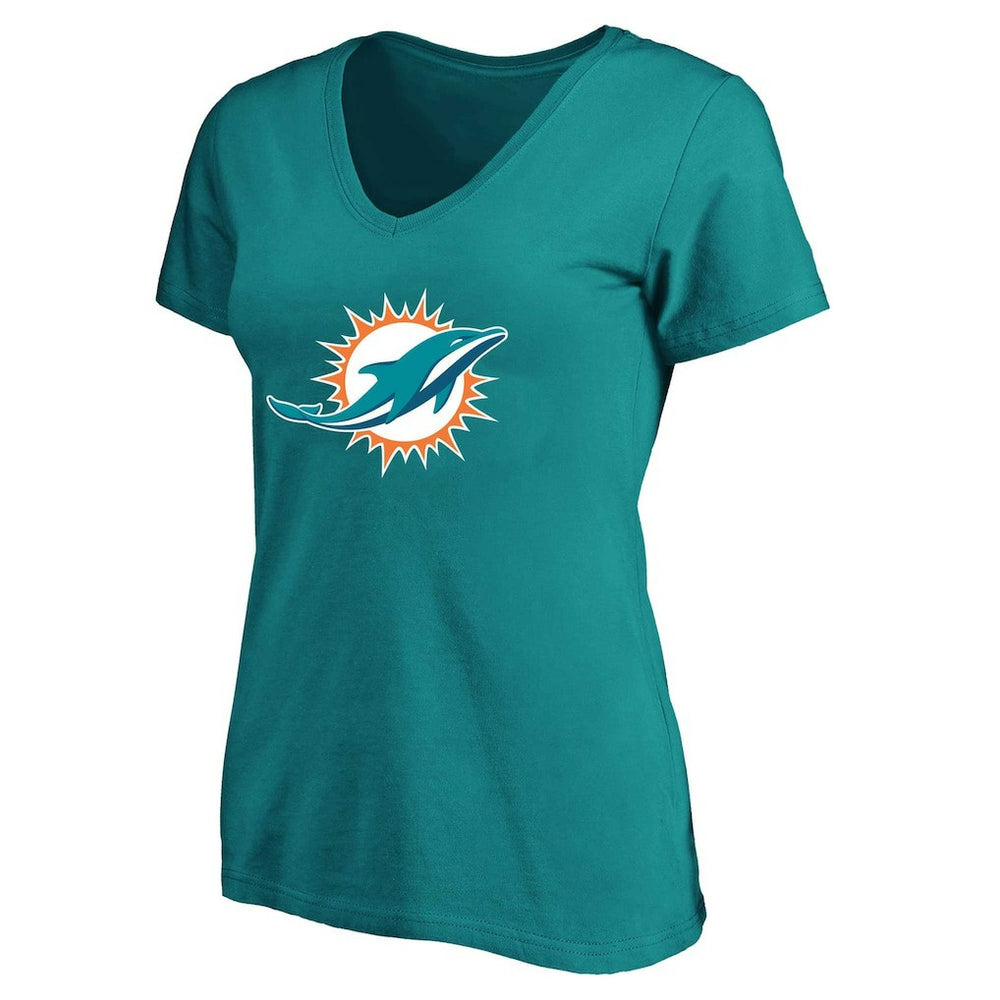 Tyreek Hill Miami Dolphins Women's Plus Size Fair Catch Name & Number Scoop Neck T-Shirt - Aqua for sale