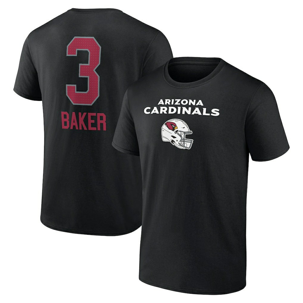 Budda Baker Arizona Cardinals Team Wordmark Player Name & Number T-Shirt - Black online